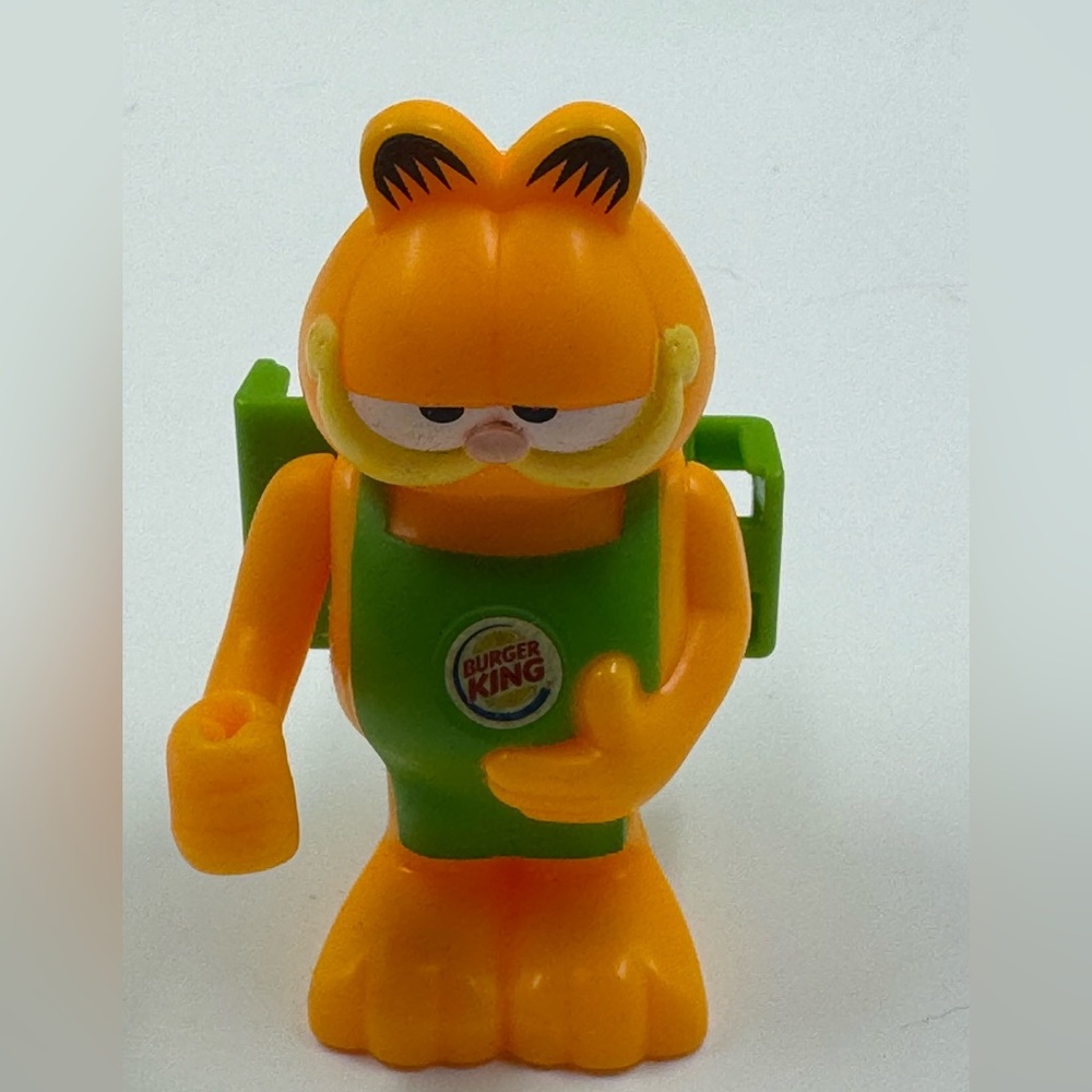 2016 BURGER KING KIDS MEAL TOY GARFIELD FOOD FLINGIN' GARFIELD